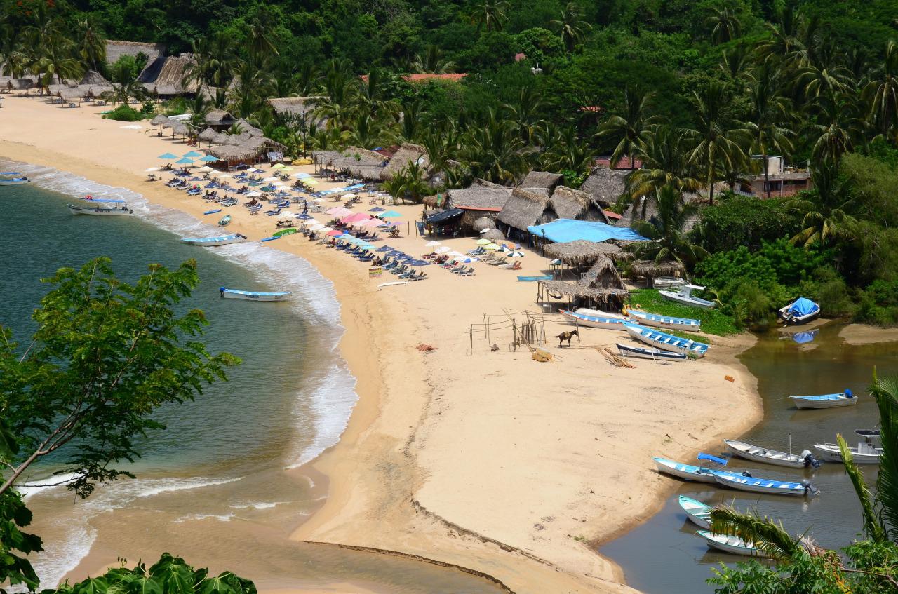 Yelapa beach by Water Taxi to Yelapa in Puerto Vallarta Fishing and Sailing