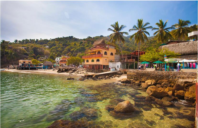 Yelapa beach by Water Taxi to Yelapa in Puerto Vallarta Fishing and Sailing