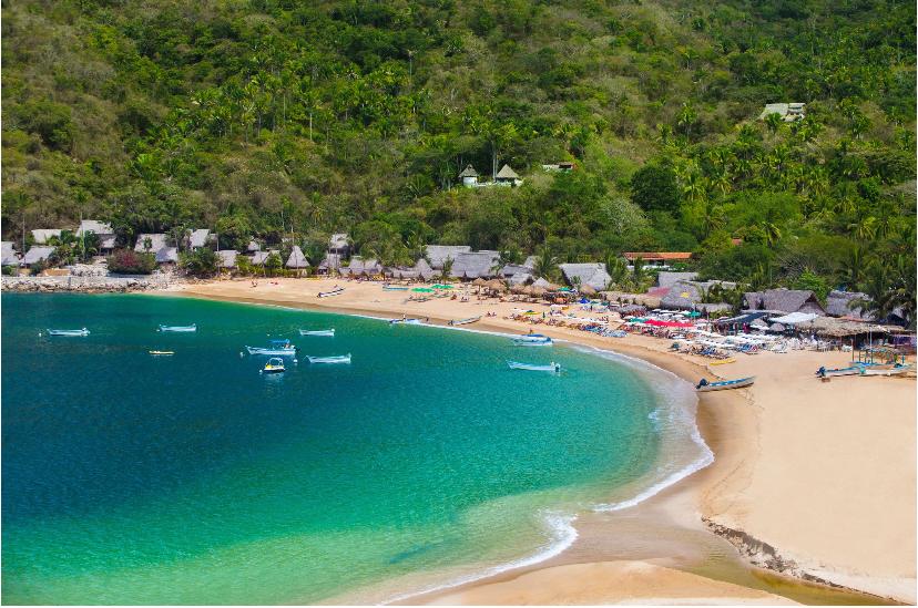 Yelapa beach by Water Taxi to Yelapa in Puerto Vallarta Fishing and Sailing