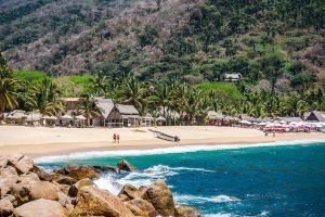 Playa de aguas tranquilas